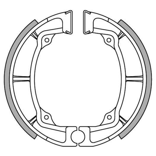 Newfren Brake Shoes (1-GF1237)