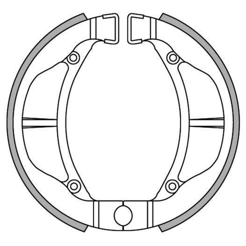 Newfren Brake Shoes (1-GF1245)