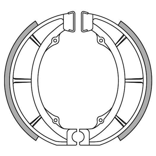 Newfren Brake Shoes (1-GF1255)