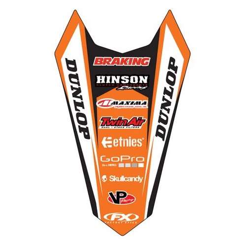 Factory Effex Graphics - Rear Fender Ktm Ktm125-525 98-03