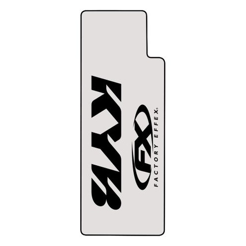 Factory Effex Graphics - Upper Fork Universal Clear With Black Kayaba Logo