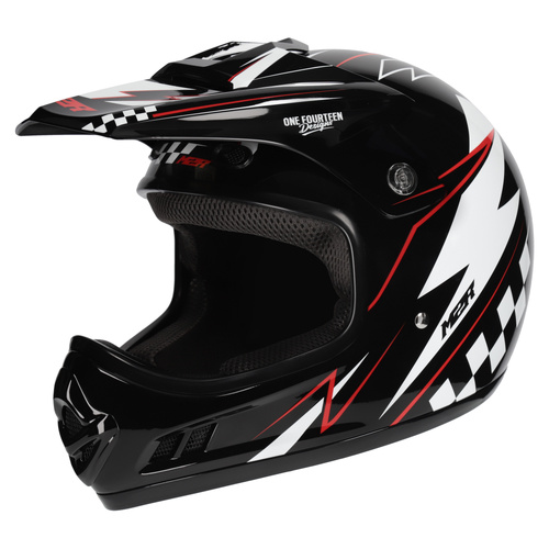 M2R 'MX2 Junior Lightning' MX Helmet