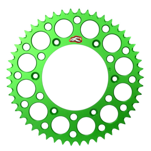 Renthal Suzuki Green Ultralight Grooved Dirt Rear Sprocket