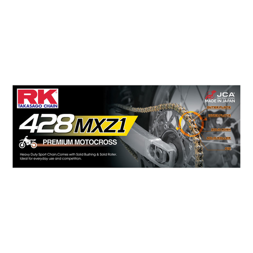 RK Chain 428MXZ-136L