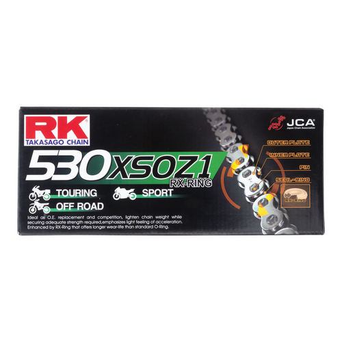RK Chain 530XSO - 120 Link [S/S, use 12-53E-120]