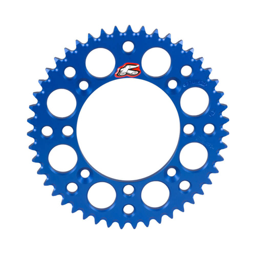Renthal Yamaha Blue Ultralight Grooved Dirt Rear Sprocket