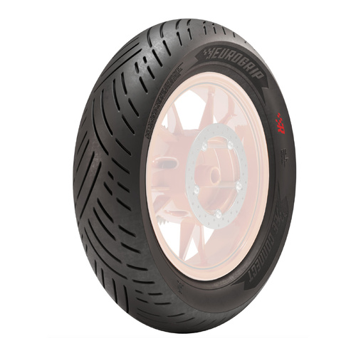 Eurogrip Bee Connect UHP 120/70-12 Front / Rear Tubeless Tyre (51S Rating)