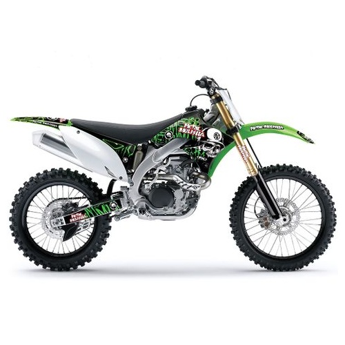 Factory Effex Graphics - Shroud Kit Metal Mulisha Kawasaki Kx250F 09-12