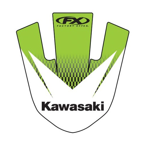 Factory Effex Graphics - Front Fender Kawasaki Kx 125-500 93-02