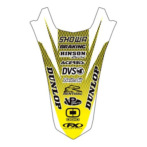 Factory Effex Graphics - Rear Fender Suzuki Rm 80/85 01-15