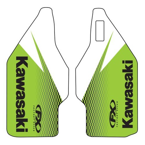 Factory Effex Graphics - Fork Guards Kawasaki Kx125/500 94-03