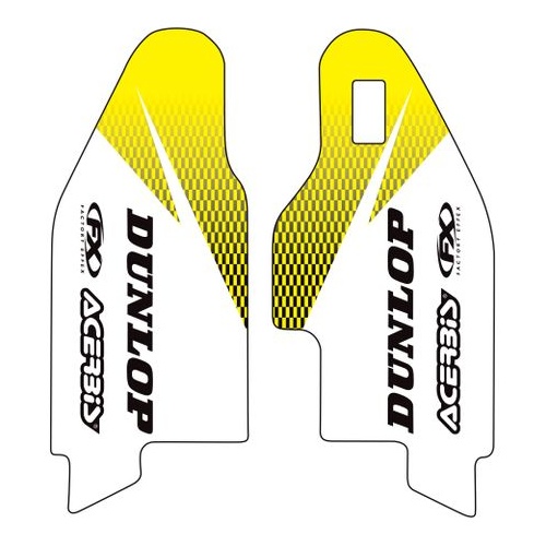 Factory Effex Graphics - Fork Guards Suzuki Rm125/250 04-08