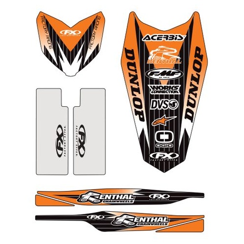 Factory Effex Graphics - Trim Kit Ktm Sx125-250 2011