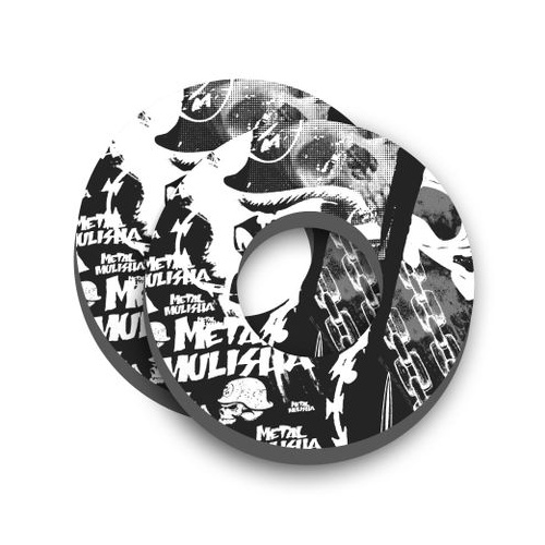 Factory Effex Moto Grip Donuts Metal Mulisha White