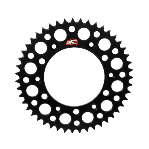 Renthal Vertigo Black Ultralight Grooved Dirt Rear Sprocket