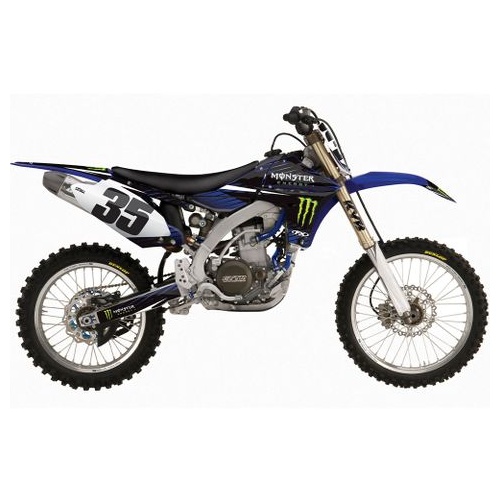Factory Effex Graphics - Complete Kit Monster Yamaha Yz450F 10-12