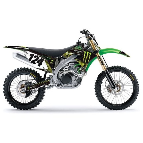 Factory Effex Graphics - Shroud Kit Monster Kawasaki Kx450F 2012