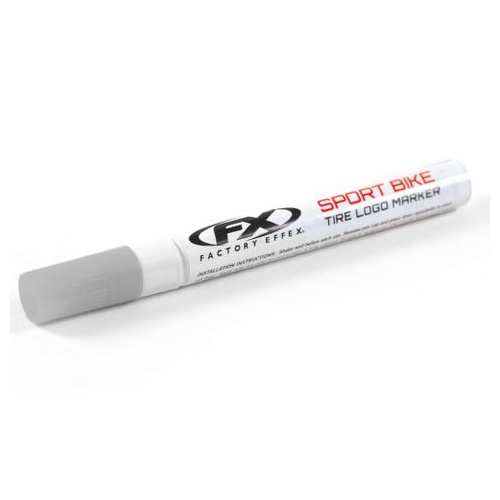 Factory Effex Sport Bike Tire Marker Silver