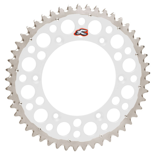Renthal Twinring Honda Silver Grooved Dual Sport Rear Sprocket