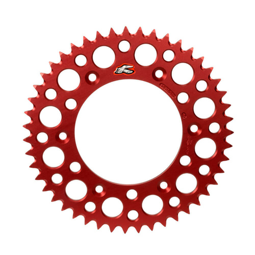 Renthal Honda Red Ultralight Grooved Dirt Rear Sprocket