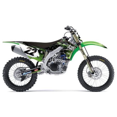Factory Effex Graphics - Complete Kit Kawasaki Kx450F 2009-11