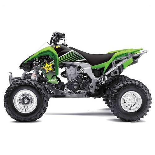 Factory Effex Graphics - Shroud Kit Rockstar Kawasaki Kfx450 2007-14