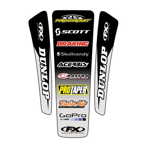 Factory Effex Graphics - Rear Fender Universal Style 2