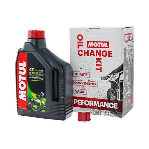 Motul Performance Oil Change Kit RMZ250 ('04-19) / RM-Z450 ('05-19)