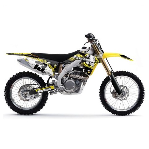 Factory Effex Graphics - Shroud Kit Metal Mulisha Suzuki Rmz250 2010-14