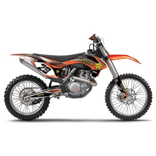 Factory Effex Graphics - Shroud Kit Rockstar Ktm Sx125-450F 2013-14