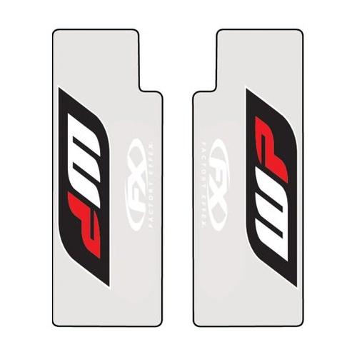 Factory Effex Graphics - Upper Fork Universal Clear With Wp Suspension Logo