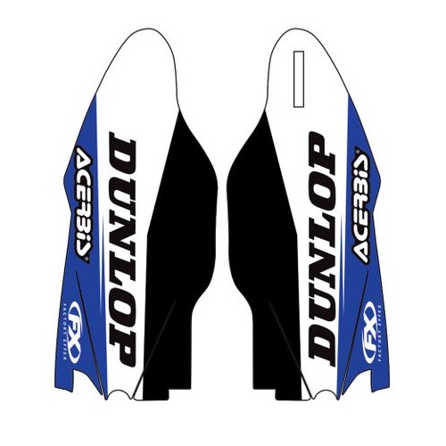Factory Effex Graphics - Fork Guards Yamaha Yz250F/450F 10-18