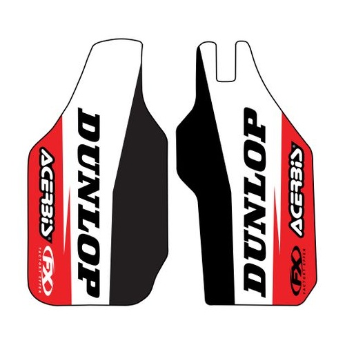 Factory Effex Graphics - Fork Guards Honda Cr/Crf 125-500 90-14 Sponsor Logo