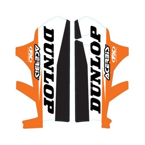 Factory Effex Graphics - Fork Guards Ktm Sx/Exc/Mxc/Xc 08-14 Sponsor Logo
