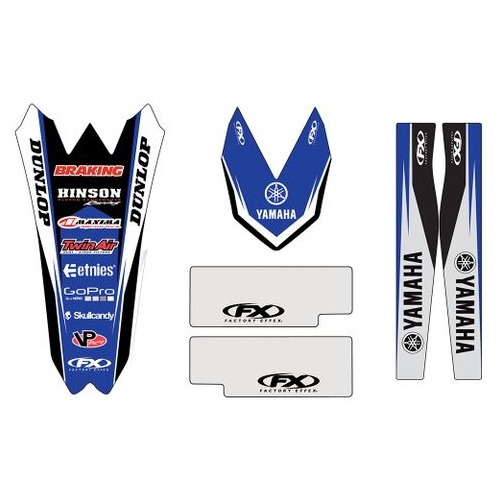 Factory Effex Graphics - Trim Kit Yamaha Yz450F 2010-14