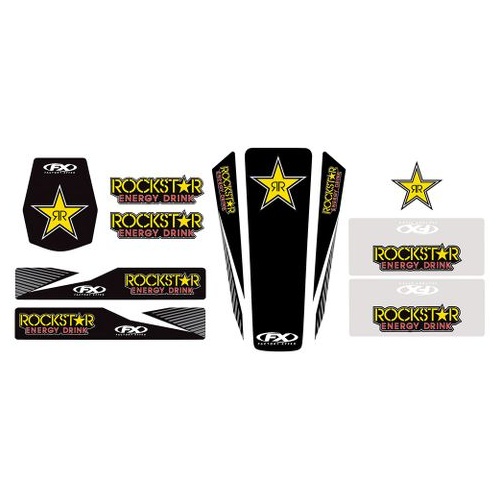 Factory Effex Graphics - Trim Kit Rockstar Yamaha Universal 2014