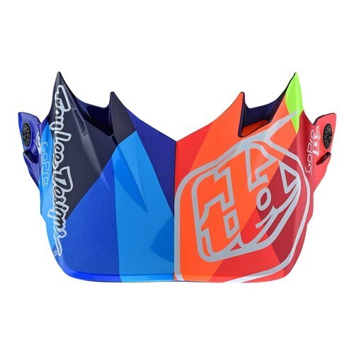 TLD 19 SE4 Composite Visor Jet Navy/Orange