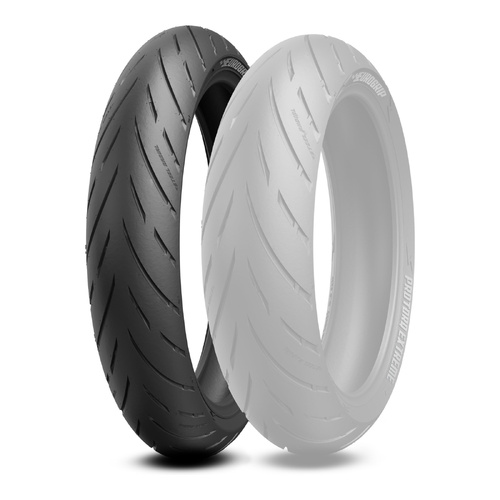 Eurogrip Protorq Extreme 110/70ZR17 Front Tubeless Tyre (54W Rating  Radial)