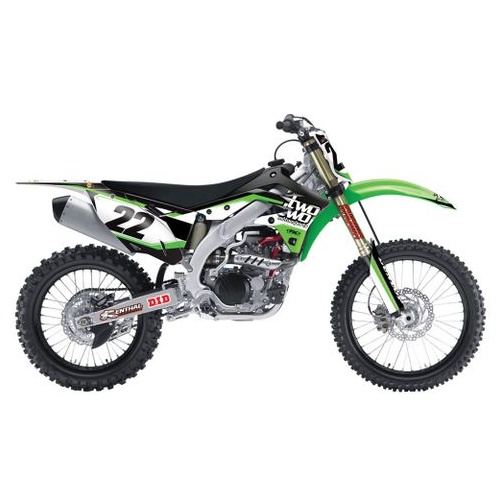 Factory Effex Graphics - Complete Kit Two Two Motorsports Kawasaki Kx450F 2006-08