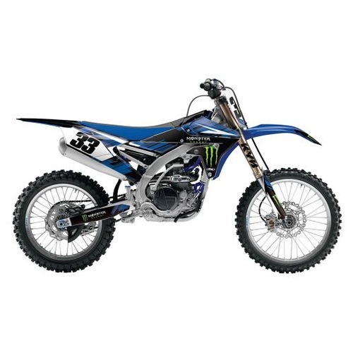 Factory Effex Graphics - Shroud Kit Monster Yamaha Yz450F 2010-13