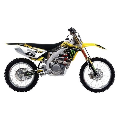 Factory Effex Graphics - Shroud Kit Monster Suzuki Rm125/250 2001-08