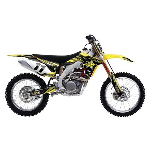 Factory Effex Graphics - Shroud Kit Rockstar Suzuki Rm125/250 01-08