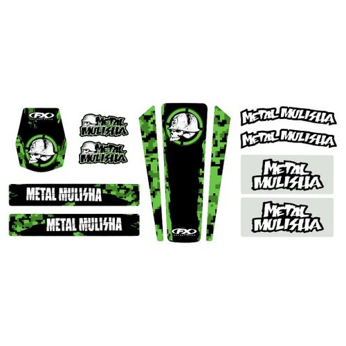 Factory Effex Graphics - Trim Kit Metal Mulisha Kawasaki Universal 2015