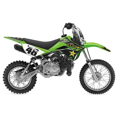 Factory Effex Graphics - Pit Bike Kits Rockstar Kawasaki Klx110 2010-16