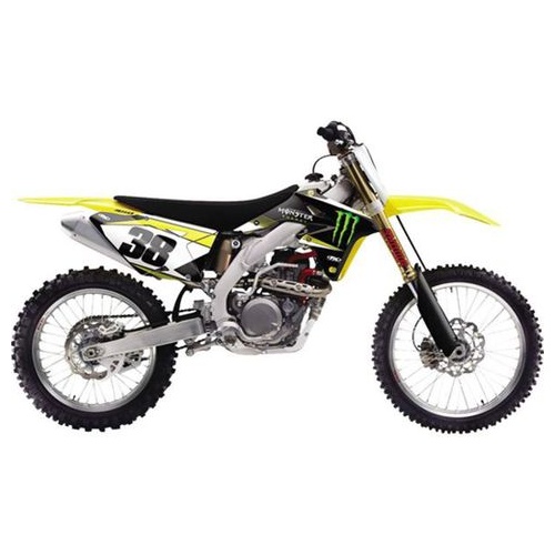 Factory Effex Graphics - Shroud Kit Monster Suzuki Rmz250 2007-09