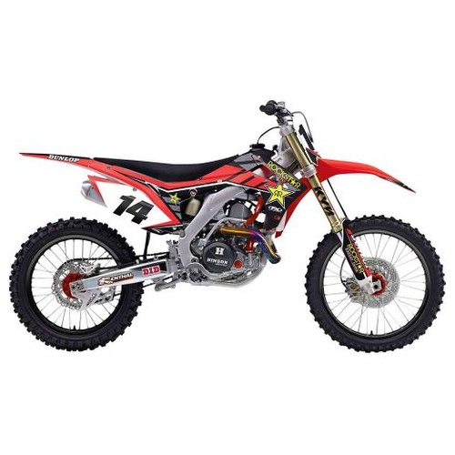 Factory Effex Graphics - Shroud Kit Rockstar Honda Crf150R 2007-16