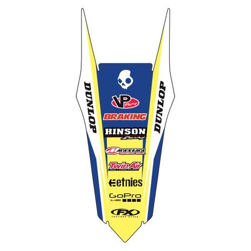 Factory Effex Graphics - Rear Fender Husqvarna Tc/Fc/Te/Fe 14-15