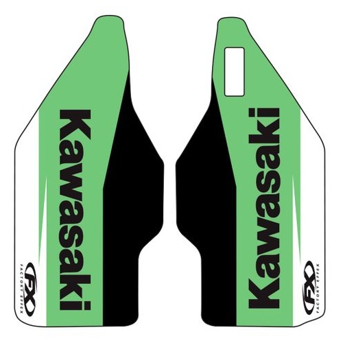 Factory Effex Graphics - Fork Guards Kawasaki Kx85/100 2014-2017