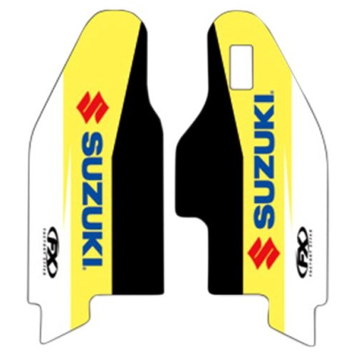 Factory Effex Graphics - Fork Guards Suzuki Rm125/250 04-08