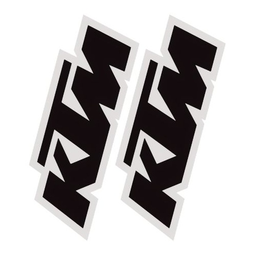 Factory Effex Fork/Swingarm Stickers KTM Black